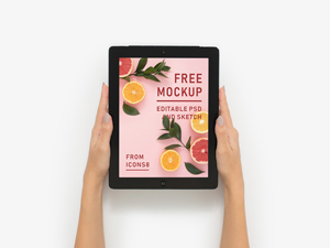 12.9″ iPad Mockup for Sketch
