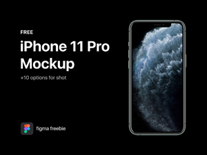 iPhone 11 Pro Mockup for Figma