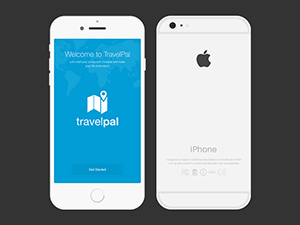 iPhone 6 Flat Mockup – Free PSD
