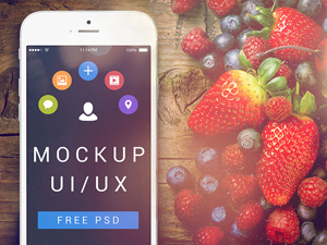 iPhone 6 UI/UX Mockup by Alex Nikandrov