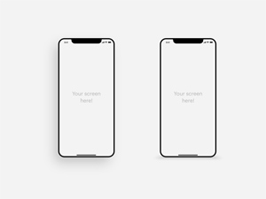 iPhone Mockup: Free PSD