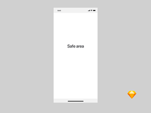 iPhone X Artboard for Sketch