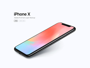 iPhone X Live Mockup – PSD Freebie