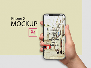 iPhone X Mockup PSD