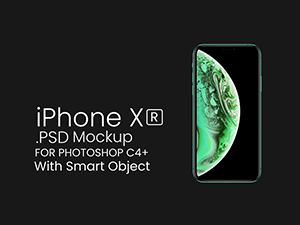 iPhone XR & iPhone XS Template: Free PSD