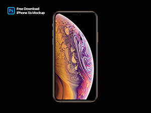 iPhone XS PSD