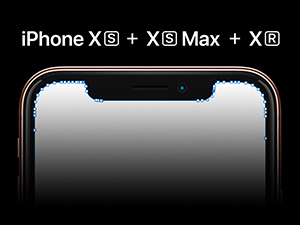 iPhone XS + XS Max & XR Template – Free Resource