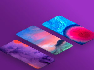 Isometric Animated iPhone Mockup – PSD Freebie