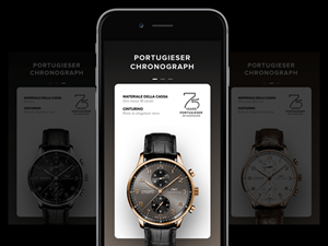 IWC Watches App Concept by Luca Lombardi