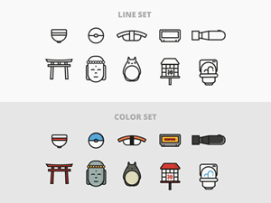 Japan Icons Pack – Sketch Resource