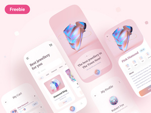 Jewelery Shopping App Concept