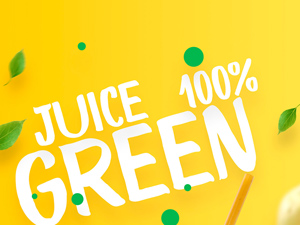 Juice Poster Template – Free Resource