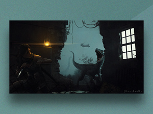 Jurassic World Artwork PSD