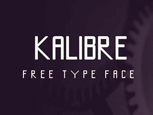 Kalibre Font – Free Typeface
