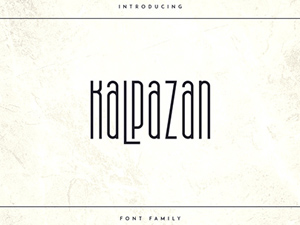 Kalpazan Font Family