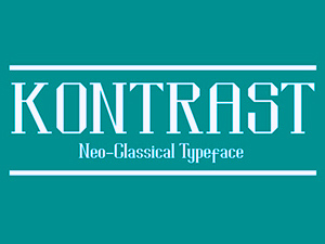 Kontrast Font