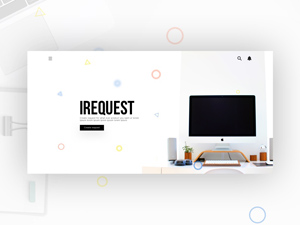 Landing Page Concept – Sketch Resource