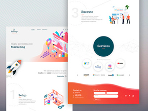 Marketing Business Landing Page