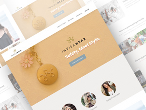 Landing Page Template For Products PSD