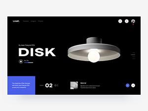 Landing Page Trendy Layout – Free Sketch