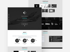 Landing Website Template – Free Resource