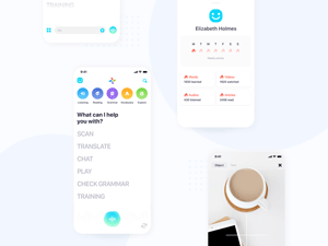 AI Assisted Language Learning App Concept