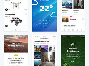 Liberty Mobile UI Kit Sample by Just UI