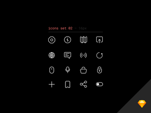 Line Icons Set – Part 2