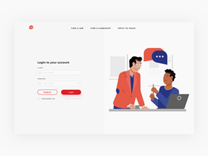 Login Form Concept made in Sketch
