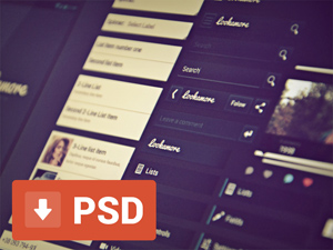 Lookamore UI Kit – Free Resource