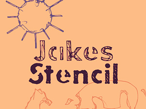 LRC Type – Jakes Stencil Font
