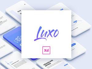 Adobe XD Responsive Wireframe UI/UX Design Kit – Luxo