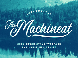 Machineat Font