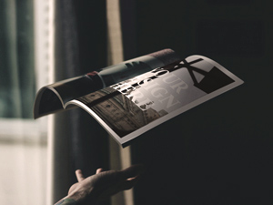 Magazine Page Mockup by Felipe Rizo