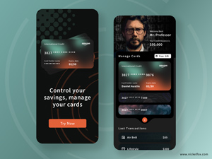 Card Management App UI