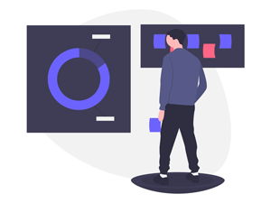 Marketing SVG Illustration