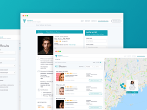 Medical Directory Web App Kit – Sketch Resource