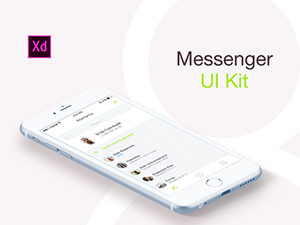 Adobe XD Messenger UI Kit