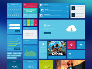 Metro Tiles UI KIT – Free Resource
