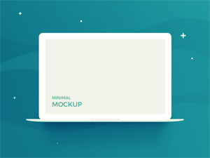 Minimal MacBook Mockup – Free Resource