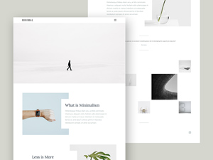 Minimal Portfolio Template – Free Resource