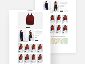 Minimalistic Online Store Website – PSD Freebie