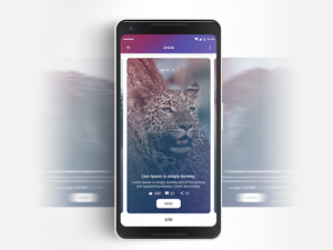 Mobile Article List Design – Free Resource