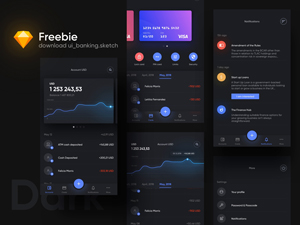 Mobile Banking UI Concept