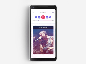Mobile Music Player Design by George Samuel