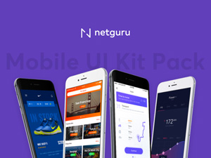 Mobile UI Kit Pack by Netguru