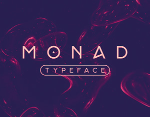 Monad Free Typeface
