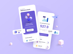 Earnings Management App Concept