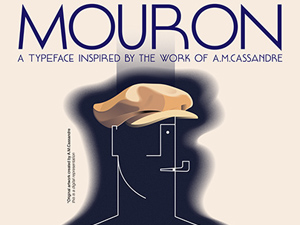 Mouron Typeface – Art Deco Font