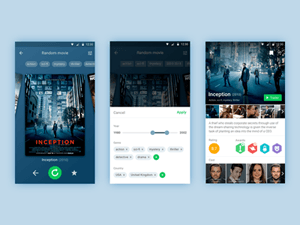 Movie Randomizer App Concept – Free Sketch